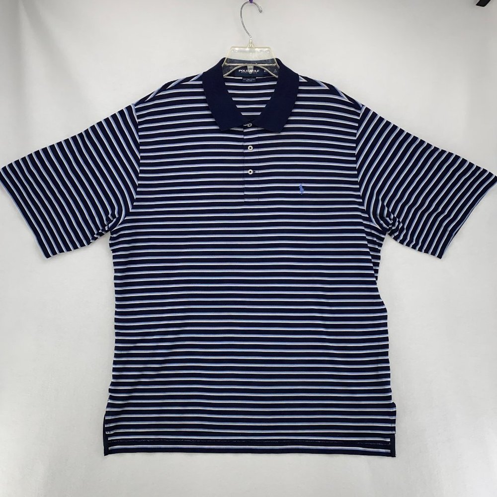 Ralph Lauren Polo Golf Men's XL Blue Pima Cotton